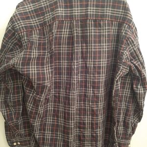 Burberry button shirt
